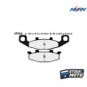 Plaquettes de frein NISSIN route semi-métallique - 2P-252NS