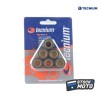 Jeu de galets TECNIUM 15x12mm 6gr - 6 pièces