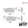 Plaquettes de frein BREMBO route carbone céramique - 07KA1705