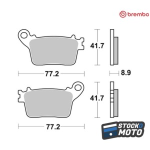 Plaquettes de frein BREMBO...