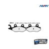 Plaquettes de frein NISSIN Off-Road semi-métallique - 2P-211GS YAMAHA	XTZ 125 E 125 2005 2006