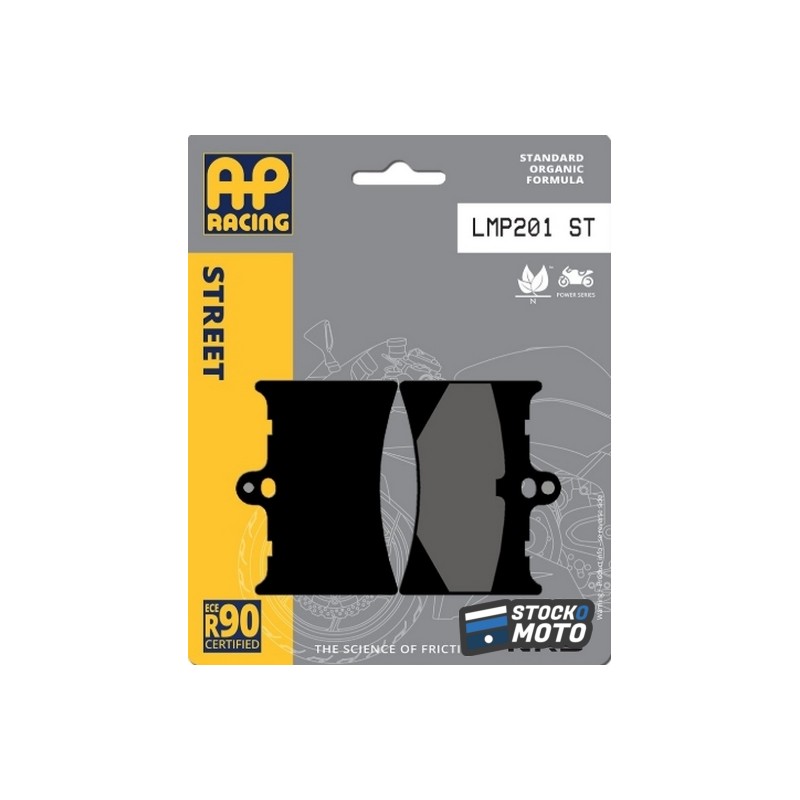 Plaquettes de frein LMP201ST BRAKE PADS ORGANIC APRILIA RS 125 de 1995 à 2005.