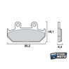 Plaquettes de frein SEMC-BREMBO- avant HONDA XLV 600 TRANSALP HO23