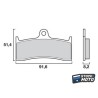 Plaquettes de frein SEMC-BREMBO-07KA20 avant ZX-7RR 1996 KA25