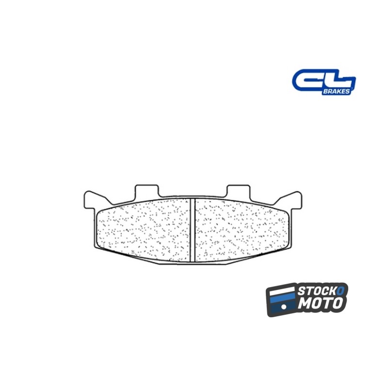 Plaquettes de frein CL BRAKES route métal fritté - 2304S4 KAWASAKI ER-5 de 1997 à 2000.