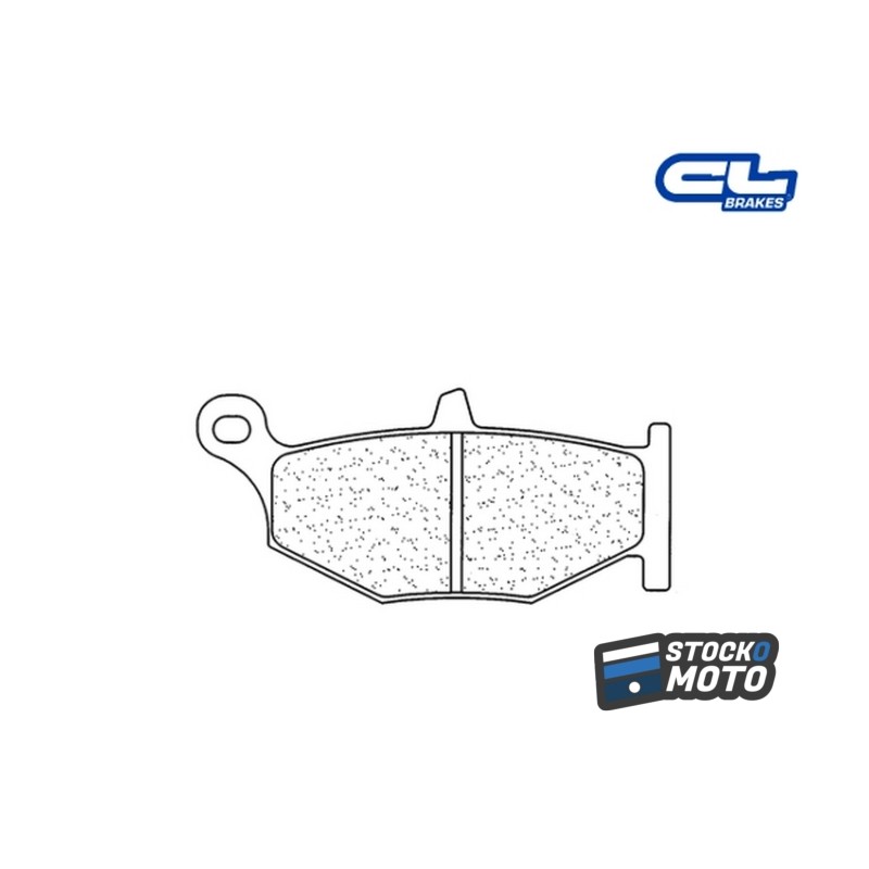 Plaquettes de frein CL BRAKES Route métal fritté - 1163RX3 SUZUKI GSR 600 de 2006 à 2010.