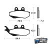 Plaquettes de frein BENDIX MA189