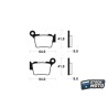 Plaquettes de frein BENDIX MO291