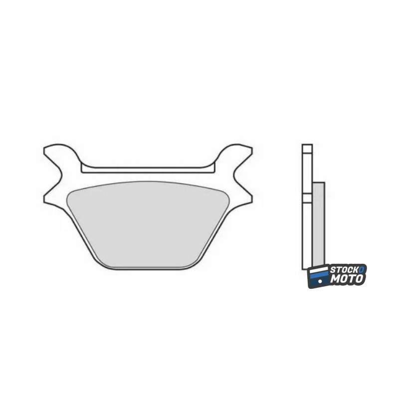 Plaquettes de frein BREMBO route carbone céramique - 07HD1011