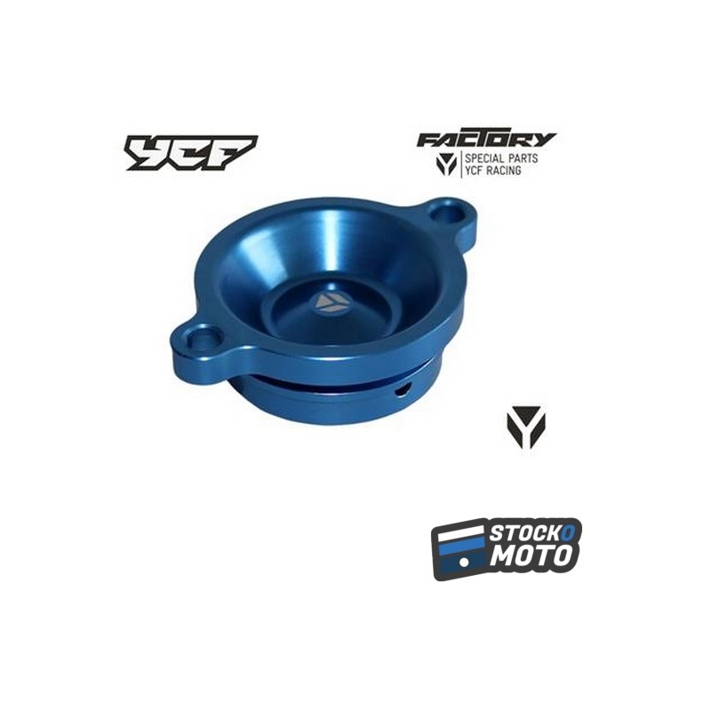 CARTER DE FILTRE A HUILE CNC POUR DAYTONA BLEU