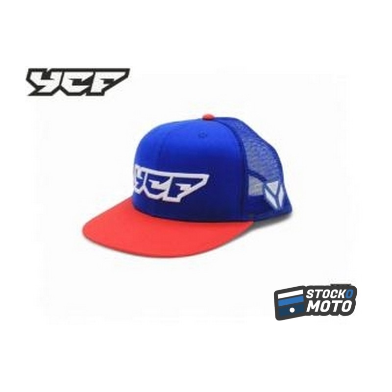CASQUETTE YCF 2024 BLEU ET ROUGE