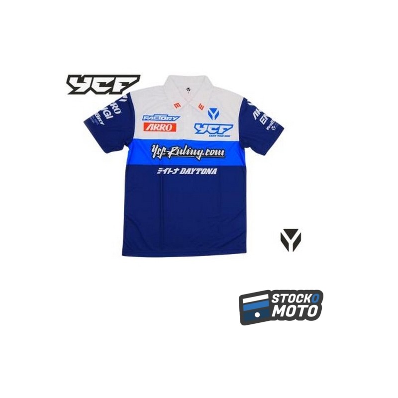 POLO YCF BLANC ET BLEU 2022 TAILLE M